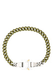 Alyx Men Two-Tone Nylon And Metal Necklace