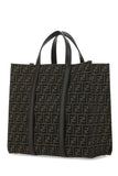 Fendi Men Embroidered Canvas Shopping Bag
