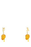 Palm Angels Women Golden Metal Earrings