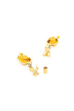 Palm Angels Women Golden Metal Earrings