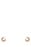 Amina Muaddi Women Embellished Metal Mini Cameron Earrings