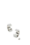 Amina Muaddi Women Embellished Metal Big Karma Earrings