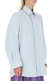 Bottega Veneta Women Embroidered Cotton Oversize Shirt
