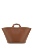 Marni Women Brown Leather Small Tropicalia Handbag