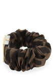 Fendi Women Stainless Steel And Embroidered Nylon Fendimania Baguette Watch