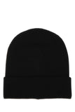 Alexander Mcqueen Men Black Cashmere Beanie Hat