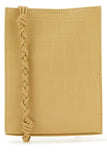 Jil Sander Women Beige Leather Small Tangle Shoulder Bag