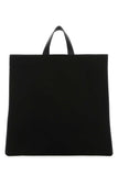Jil Sander Women Black Canvas Shopping Bag