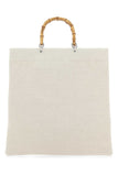 Jil Sander Men Sand Canvas Handbag