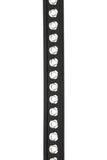 Alexander Mcqueen Women Black Leather Belt