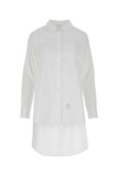 Thom Browne Women White Poplin Oversize Shirt