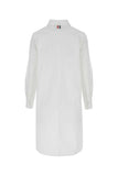 Thom Browne Women White Poplin Oversize Shirt