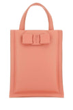 Salvatore Ferragamo Women Salmon Nappa Leather Mini Viva Bow Handbag
