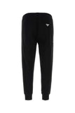 Prada Men Black Cotton Blend Joggers