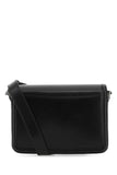 Saint Laurent Men Black Leather Solferino Shoulder Bag