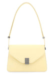 Lanvin Women Pastel Yellow Leather Concerto Shoulder Bag