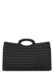Valentino Garavani Men Black Rubber Le Troisiã¨Me Shopping Bag