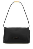Marni Women Black Leather Prisma Shoulder Bag