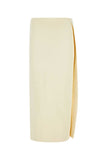 Jil Sander Women Ivory Viscose Blend Skirt