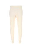 Prada Men Ivory Stretch Cashmere Blend Joggers
