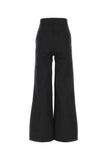 Palm Angels Women Black Polyester Blend Pant