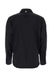 Thom Browne Men Midnight Blue Wool Shirt