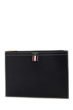 Thom Browne Men Midnight Blue Leather Document Case
