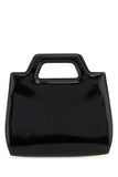 Salvatore Ferragamo Women Black Leather Mini Wanda Handbag