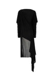 Gucci Women Black Crepe Dress