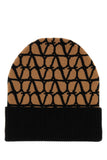 Valentino Garavani Women Printed Cashmere Beanie Hat