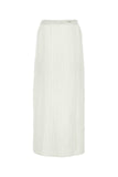 Salvatore Ferragamo Women White Cotton Skirt