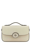 Gucci Women Ivory Leather Mini Petite Gg Handbag