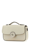 Gucci Women Ivory Leather Mini Petite Gg Handbag