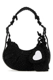 Balenciaga Women Embellished Denim Le Cagole Xs Shoulder Bag