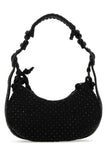 Balenciaga Women Embellished Denim Le Cagole Xs Shoulder Bag