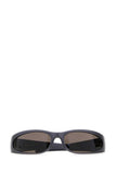 Balenciaga Men Graphite Aluminum Reverse Xpander 2.0 Sunglasses