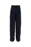 Balenciaga Men Dark Bue Satin 5 Pocket Pant