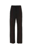 Salvatore Ferragamo Men Black Polyester Blend Pant