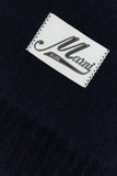 Marni Women Midnight Blue Alpaca Blend Scarf