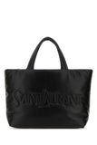 Saint Laurent Men Black Nappa Leather Saint Laurent Shopping Bag
