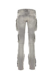 The Attico Women Grey Denim Jeans