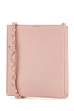 Jil Sander Women Pink Leather Tangle Shoulder Bag