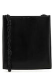 Jil Sander Women Black Leather Medium Tangle Shoulder Bag