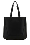 Alexander Mcqueen Men Black Leather Medium Edge Shopping Bag