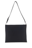 Fendi Men Midnight Blue Leather Fendi After Fendi Roma Shoulder Bag
