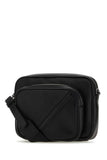 Fendi Men Black Leather Camera Case Duo Fendi Crossbody Bag