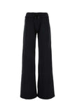 Off White Women Black Cotton Joggers