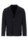 Prada Men Midnight Blue Cotton Blazer