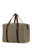 Gucci Men Gg Supreme Fabric Travel Bag