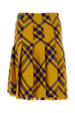 Burberry Women Embroidered Wool Skirt